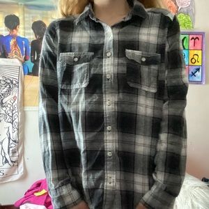 Black&white flannel